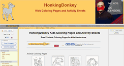 Desktop Screenshot of honkingdonkey.com